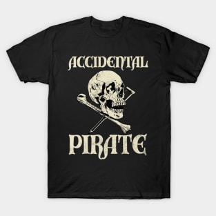 Accidental Pirate Funny Amputee Humor T-Shirt